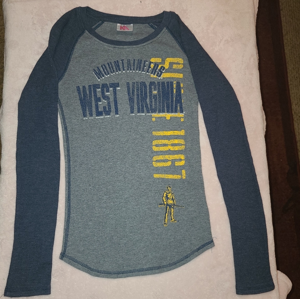 West Virginia long sleeve tee